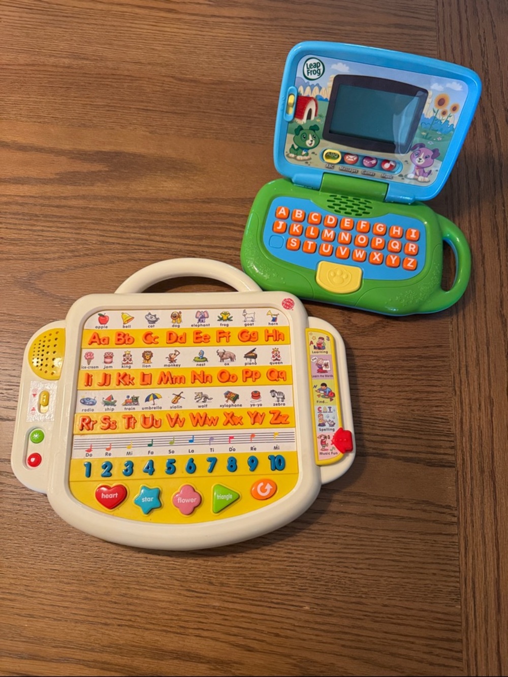 Two Kids Electronic Learning Tablets